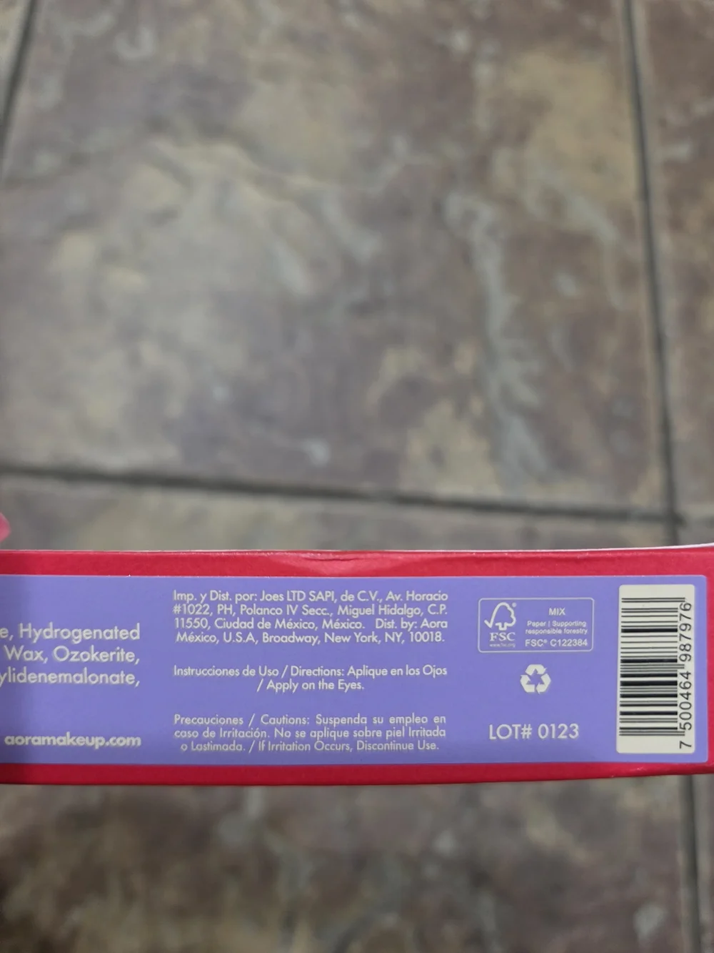 Brand New in Box Aora Mexico Admírame Intensifying Eye Pencil in Cafe